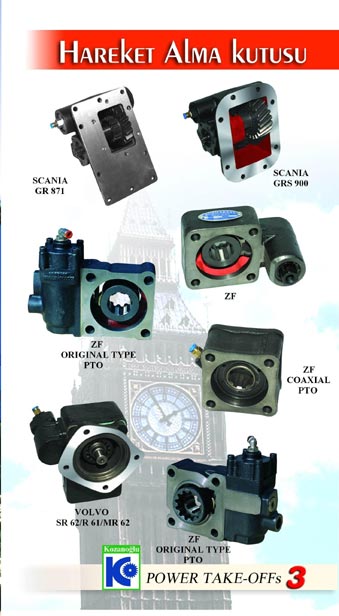 PTO's and pumps for mobile hydraulic applications.