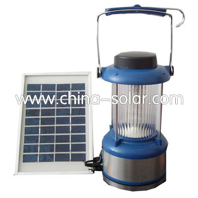 Solar camp light