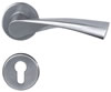 stainless steel solid door lever handle