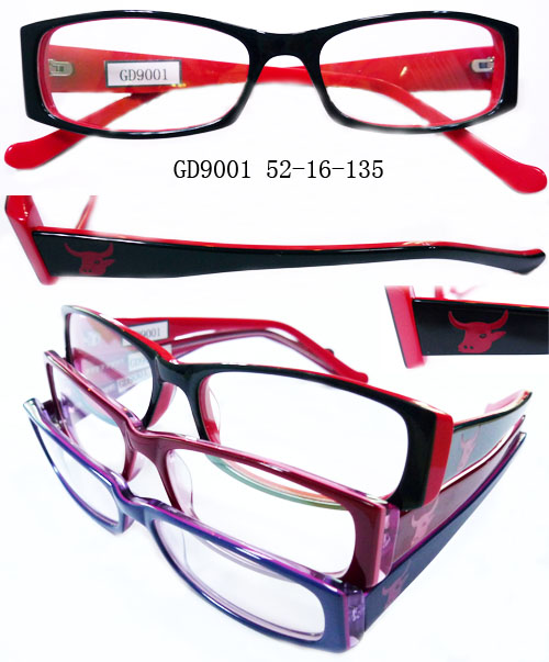 optical frame, eyewear, spectacles.handmak acetate optical frameGD9001