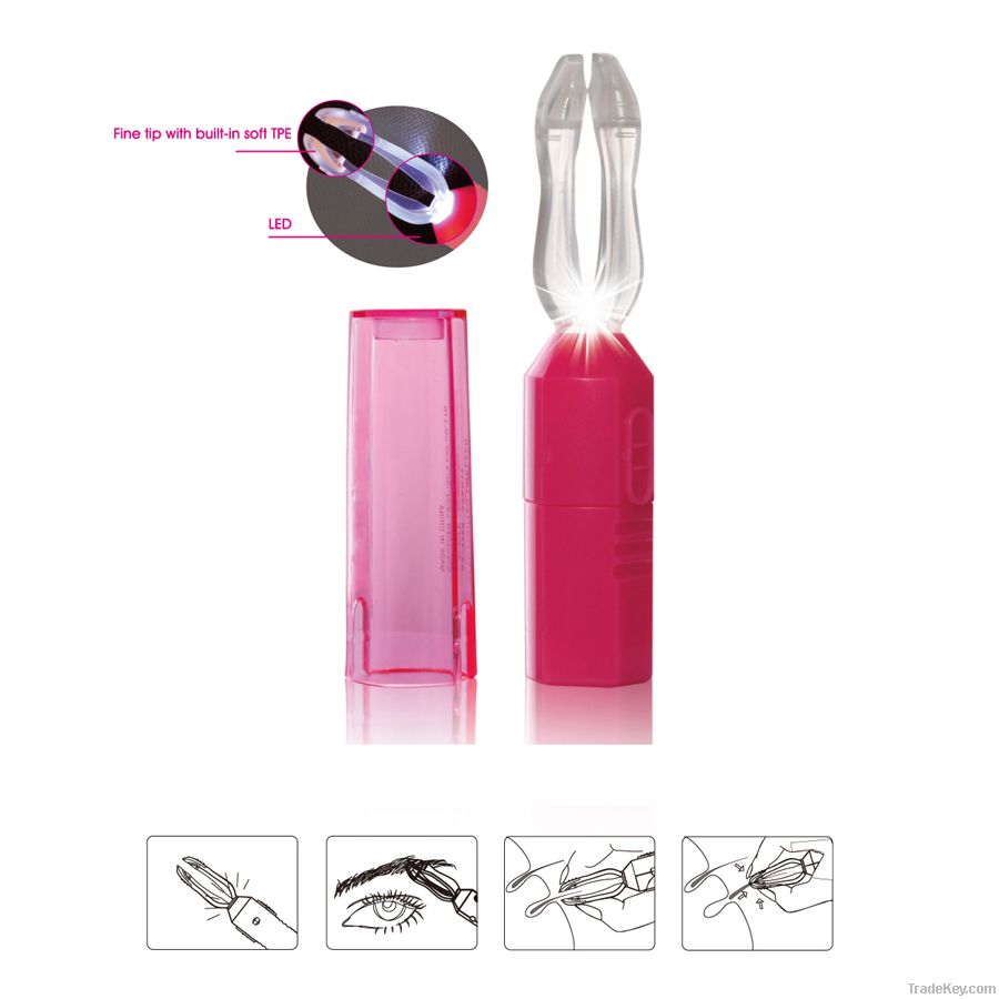 LED Eyebrow Tweezer