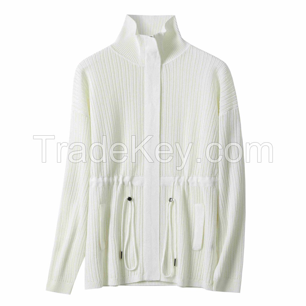 2026 Lady's Woollen Sweater Wool blended lurex yarn