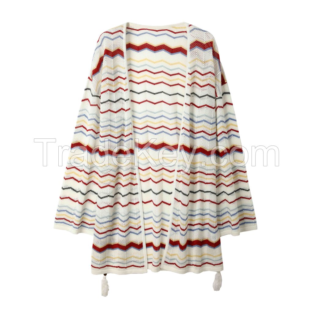 2026 Lady's Woollen Sweater Long coat