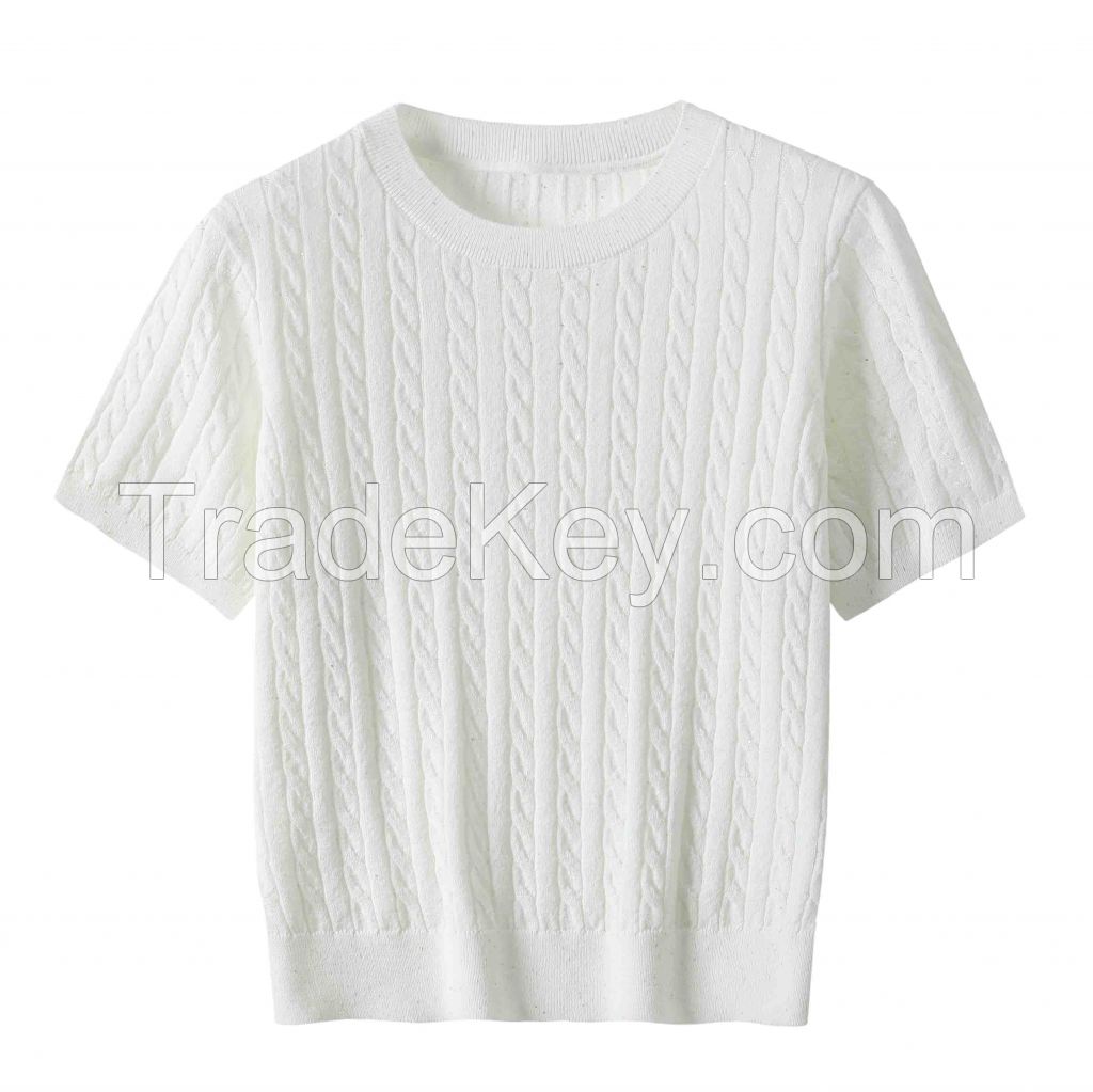 2026 Lady's Woollen Sweater Skin-friendly and comfortable