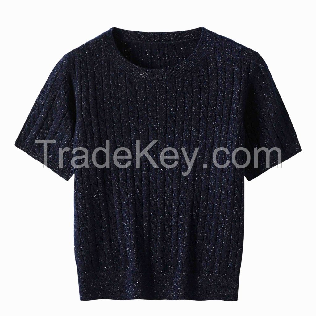 2026 Lady's Woollen Sweater Skin-friendly and comfortable