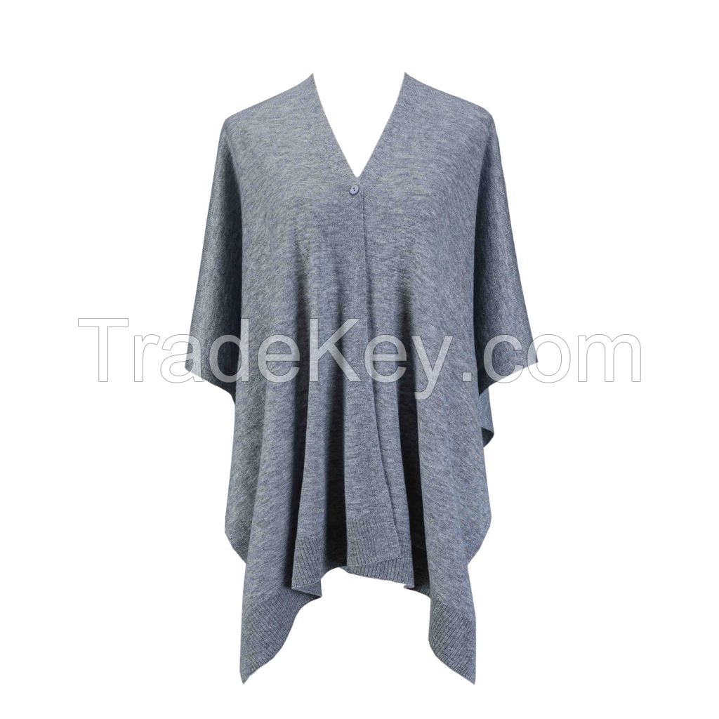 2026 Lady's Woollen Sweater  Button-up cardigan