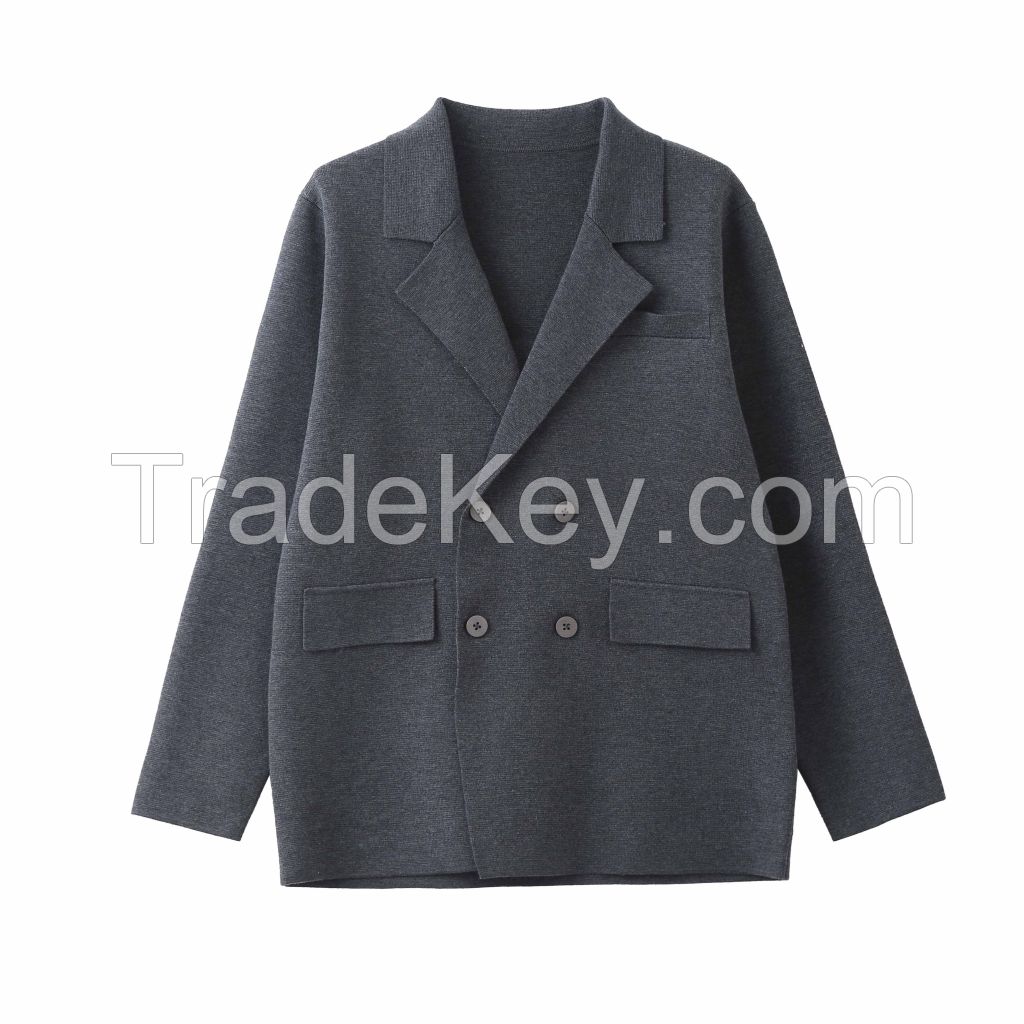 2026 Men's Wool-blend Double-breasted Suit