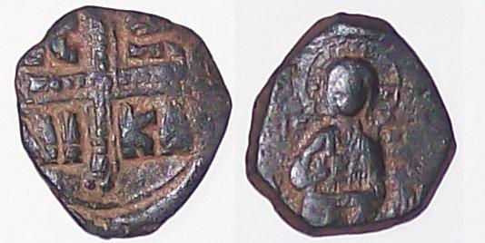 Anonymous follis of Christ, Michael IV, 1034 - 1041 A.D