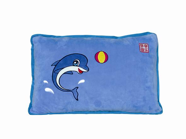 Dolphin music pillow