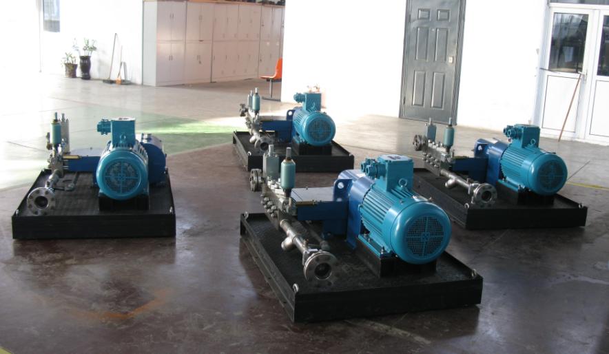 high pressure triplex plunger pump