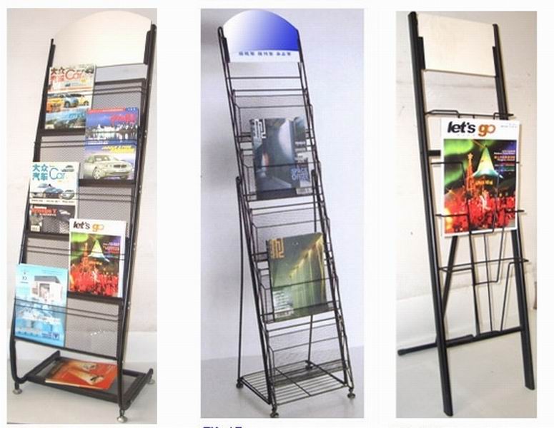 Magazine Display Rack