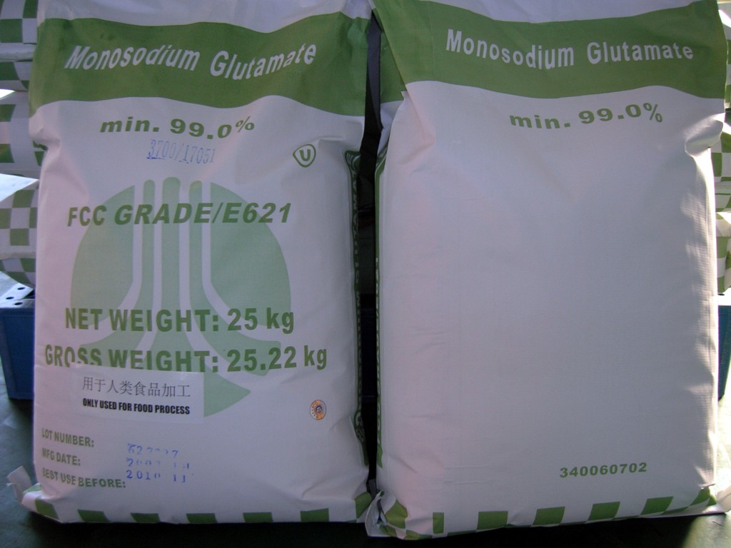 MSG , Citric Acid ,