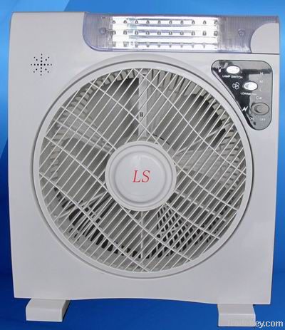 12&#039;&#039; Rechargeable Emergency Box Fan with LED light