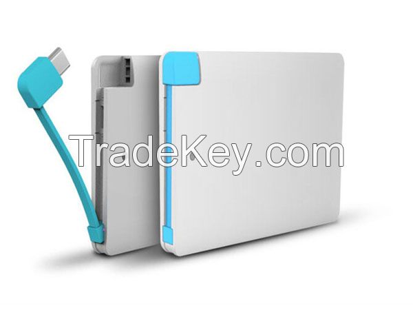 Ultra Thin Power Bank - 2500mAh (with Li-Polymer Cell)