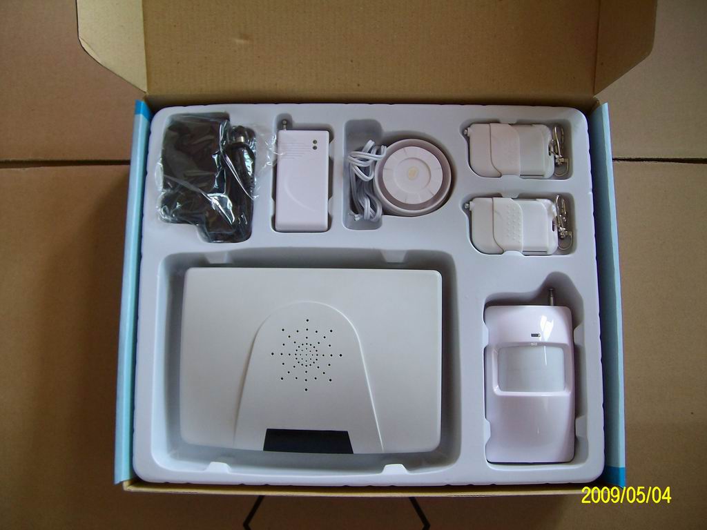 GSM Intelligent Wireless Burglar Alarm System