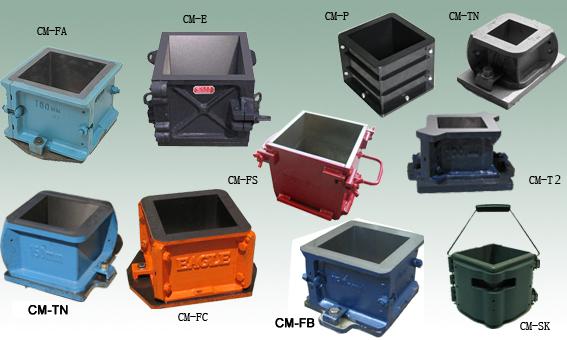 cube mould , cylinder mould, concrete test hammer