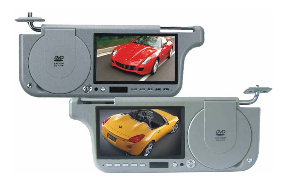 7inch sun visor DVD