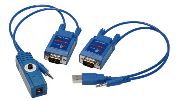 Mini Cat5 VGA Audio Extender