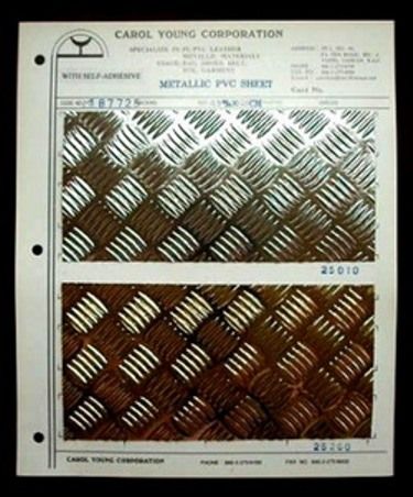 Metallic Rigid Sheet with Self-Adhesive