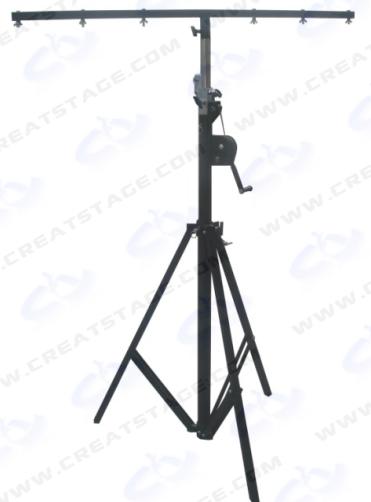 lighting stand, truss stand, light fixture, elevator tower