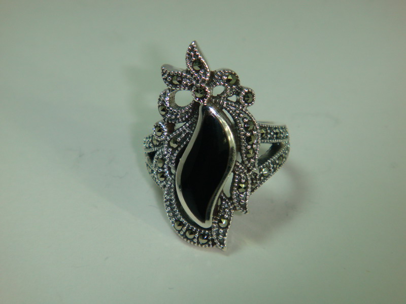 High Quality Marcasite Ring