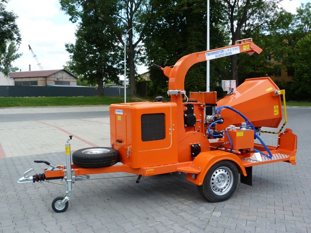 Wood chipper Skorpion 280 SDB - Tekanmotor