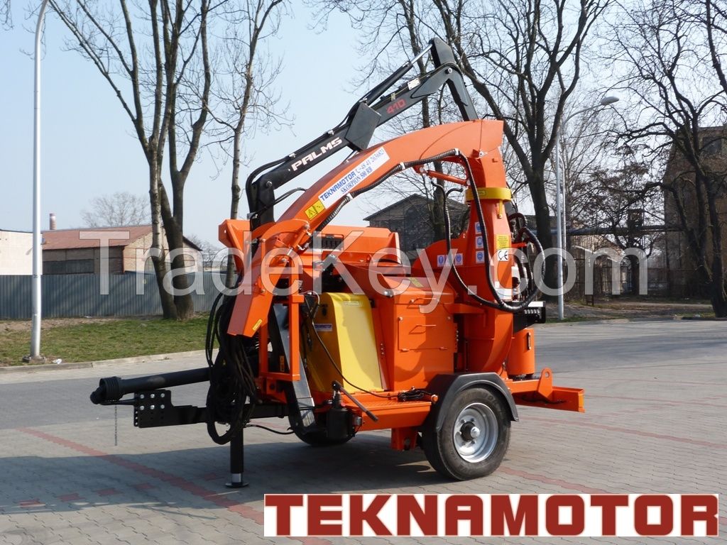 Wood chipper Skorpion 500 RB - Tekanmotor