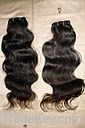 Deep wave machine weft