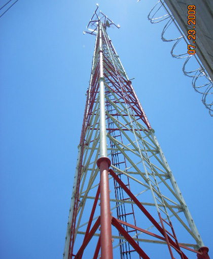 pipe steel tower / tubualr tower