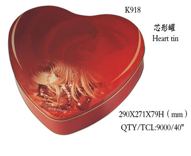 Heart Shape Tin