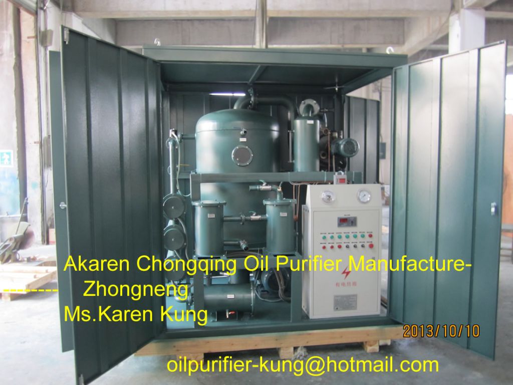 lubricant Oil filtration Purification-TYA