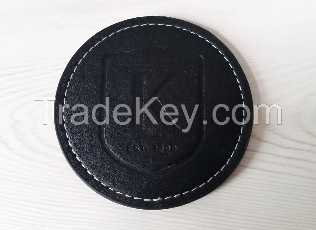 Custom Leather Coaster