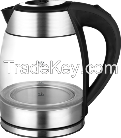 1.8L Glass Kettle, Automatic Shut off