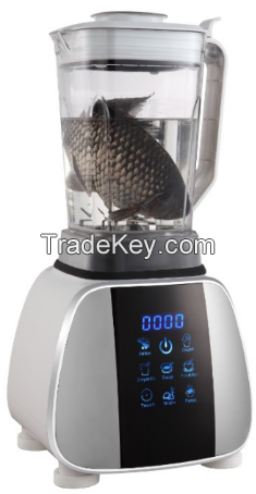 Food Processor with Heating Function, for Soup, Juice, Soymilk, Ice Crush