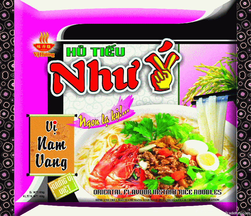 INSTANT RICE NOODLES ORIENTAL FLAVOUR