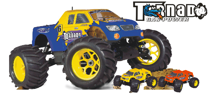 HiSpeed Tornado 1/8 SCALE Nitro Truck