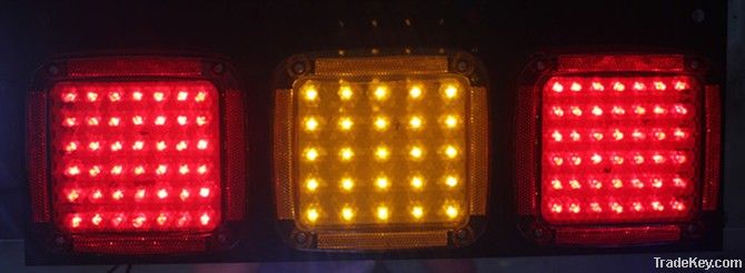 12v 24v truck trailer led stop brake tail light