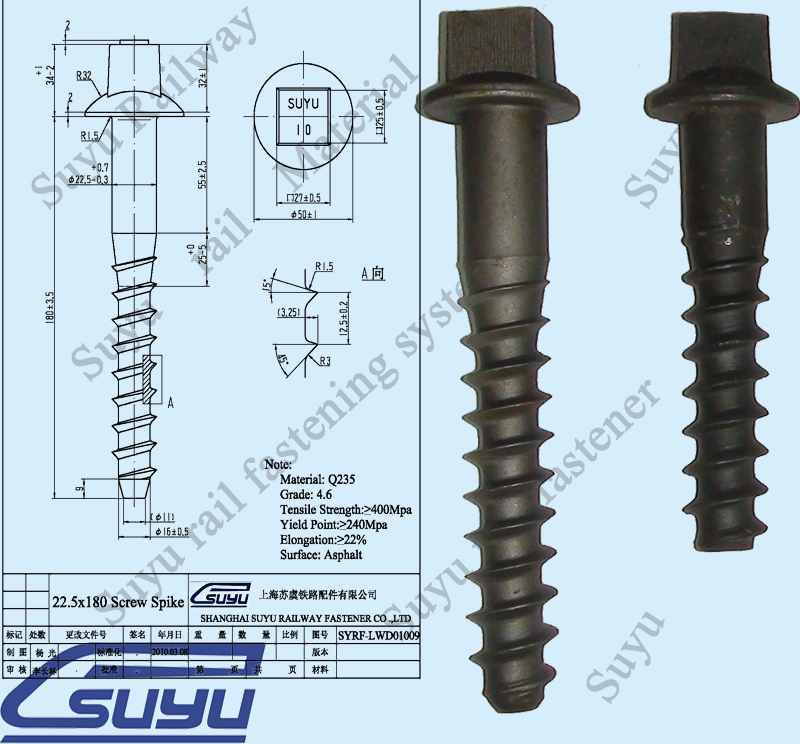 sleeper screw