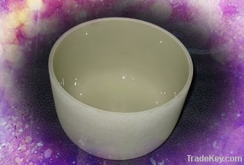 Crystal singing bowl