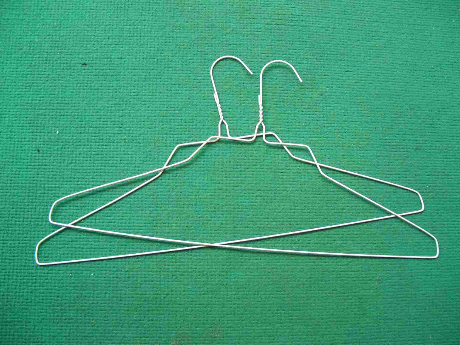 18&#039;&#039;14.5G white shirt hanger