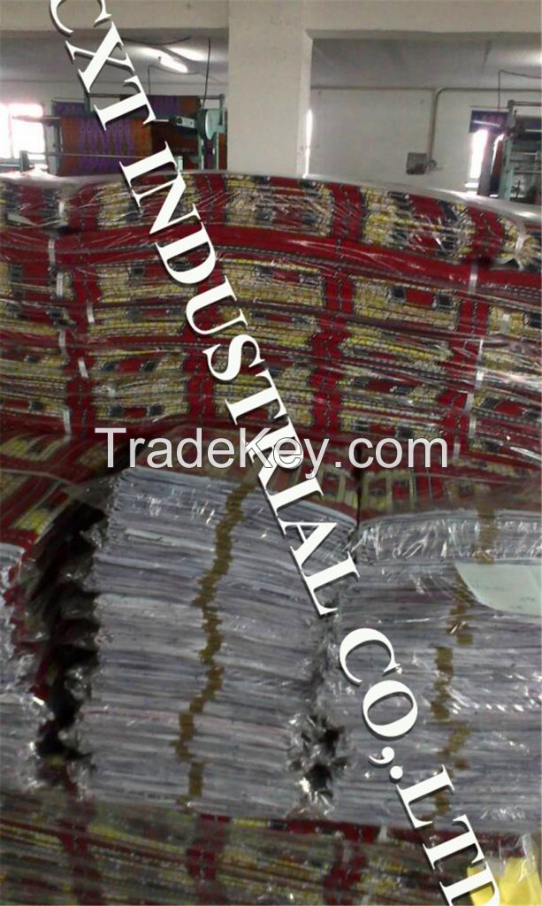 Popular holland dutch wax fabric cotton wax printed fabric for lady
