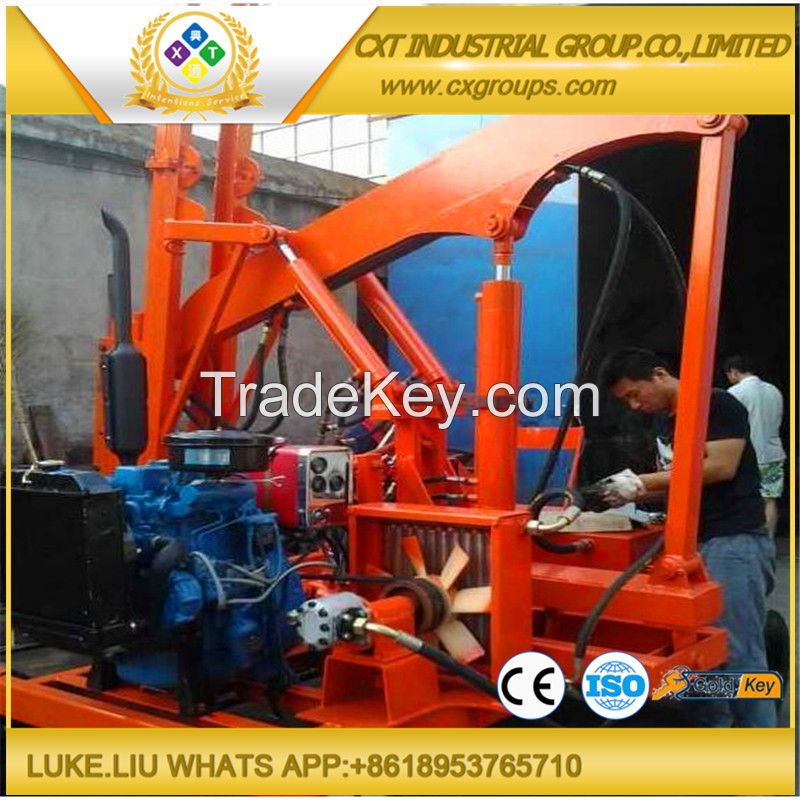 Highway steel Guardrail Post hydraulic Hammer Pile Driver