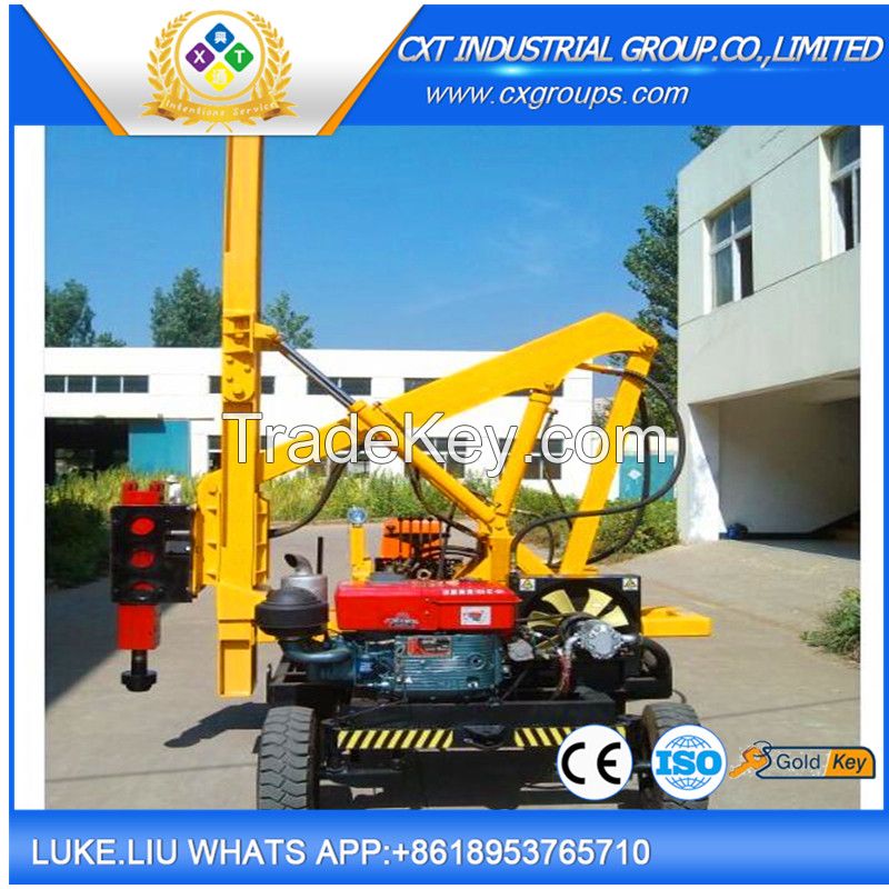 Hydraulic vibration hammer of hydraulic pile pulling machine