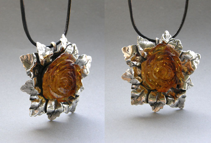 Amber pendant