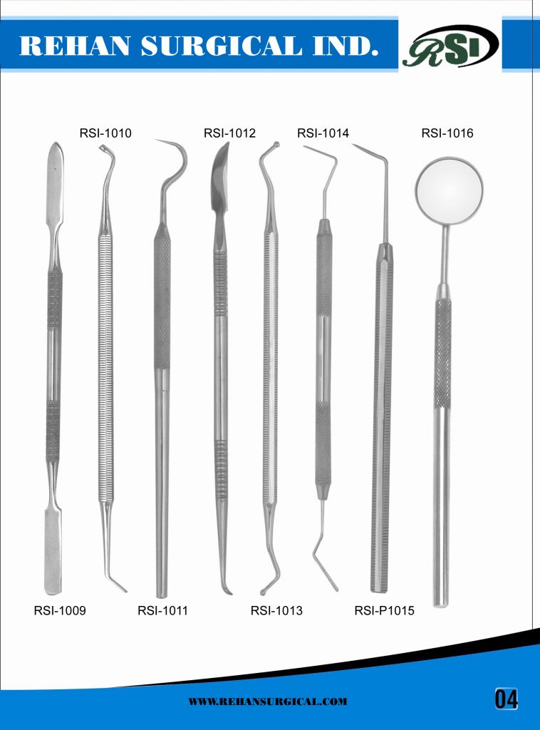 DENTAL INSTRUMENTS