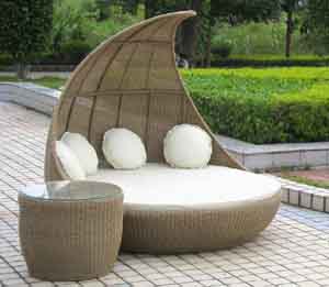 rattan bed ESR-9525