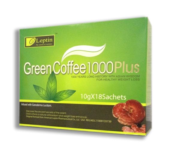 Leptin Green Coffee 1000 PLUS--Exclusive, new product