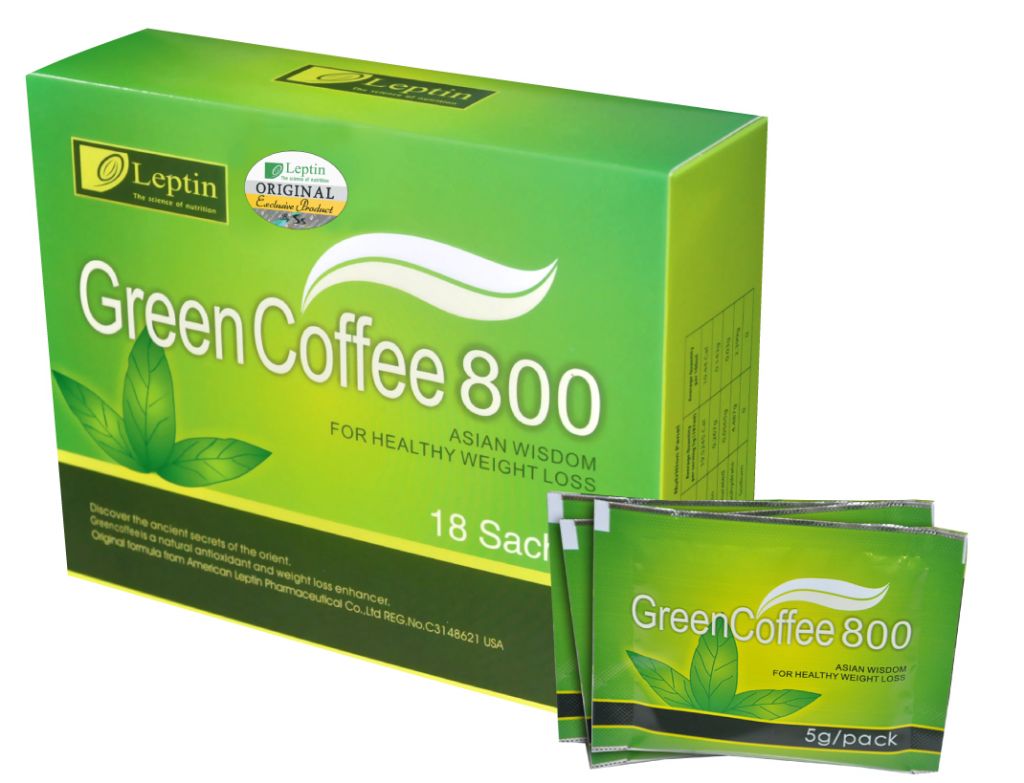 Leptin Green Coffee 800--exclusive, herbal , start product