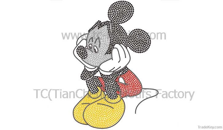 Mickey Mouse Hotfix Motifs