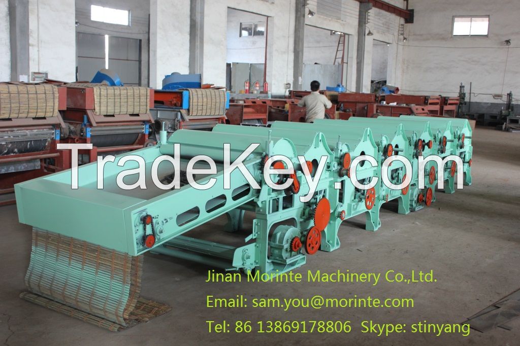 Cotton recycling machine